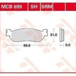 ΤΑΚΑΚΙΑ MCB699 CRYPTON TRW LUCAS ΓΕΡΜΑΝΙΑΣ F275