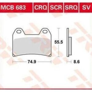 ΤΑΚΑΚΙΑ MCB683SV TRW LUCAS ΓΕΡΜΑΝΙΑΣ F244
