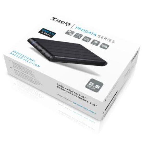Εξωτερικό Κουτί TooQ TQE-2530B HDD 2.5" SATA III USB 3.0 Μαύρο Εξωτερικό Κουτί TooQ TQE-2530B HDD 2.5" SATA III USB 3.0 Μαύρο