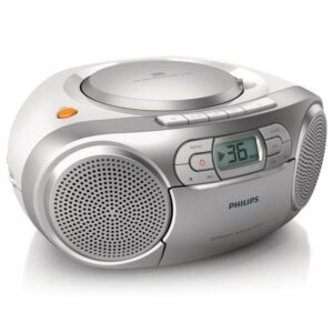 ΡΑΔΙΟΚΑΣΕΤΟΦΩΝΟ PHILIPS AZ127/12 FM 2W ΑΣΗΜΙ