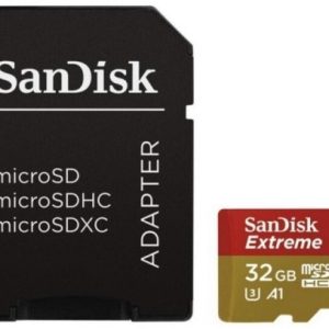 ΚΑΡΤΑ ΜΝΗΜΗΣ MICRO SD ΜΕ ΠΡΟΣΑΡΜΟΓΕΑ SANDISK SDSQXA1-GN6AA C10 100 MB / S  32GB