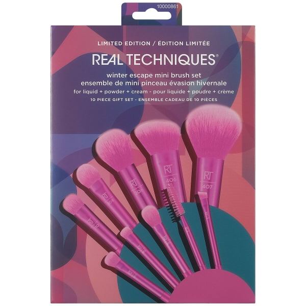 ΣΕΤ ΠΙΝΕΛΑ ΜΑΚΙΓΙΑΖ REAL TECHNIQUES WINTER ESCAPE MINI BRUSH 10 ΤΕΜΑΧΙΑ ΣΕΤ ΠΙΝΕΛΑ ΜΑΚΙΓΙΑΖ REAL TECHNIQUES WINTER ESCAPE MINI BRUSH 10 ΤΕΜΑΧΙΑ