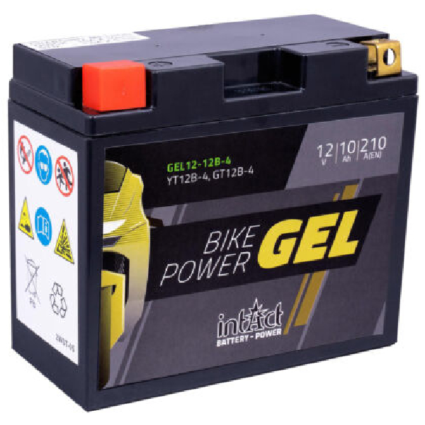ΜΠΑΤΑΡΙΑ ΜΟΤΟΣΥΚΛΕΤΑΣ INTACT GEL ΥΤ12-12B-4 YT12B-BS 12V 10Ah 210CCA TDM900 TDM850 1ΤΕΜ ΜΠΑΤΑΡΙΑ ΜΟΤΟΣΥΚΛΕΤΑΣ INTACT GEL ΥΤ12-12B-4 YT12B-BS 12V 10Ah 210CCA TDM900 TDM850 1ΤΕΜ