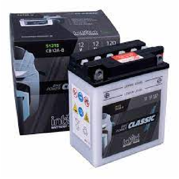 ΜΠΑΤΑΡΙΑ INTACT Bike-Power YB12A-B 12V 12Ah 1TEM 51215 ΜΠΑΤΑΡΙΑ INTACT Bike-Power YB12A-B 12V 12Ah 1TEM 51215