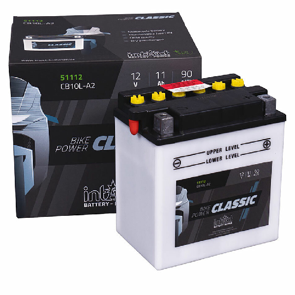 ΜΠΑΤΑΡΙΑ INTACT BIKE POWER CLASSIC BATTERY CB 10L-A2 12V 11AH ΜΠΑΤΑΡΙΑ INTACT BIKE POWER CLASSIC BATTERY CB 10L-A2 12V 11AH