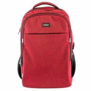 ΣΑΚΙΔΙΟ ΓΙΑ LAPTOP NILOX MOCHILA 15.6 STYLE ROJO 15"