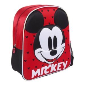 ΣΧΟΛΙΚΗ ΤΣΑΝΤΑ 3D MICKEY MOUSE ΚΟΚΚΙΝΟ (25 X 31 X 10 CM)