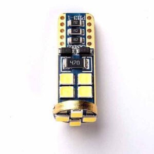 ΛΑΜΠΑ ΛΕΥΚΗ T-10 ΜΕ ΕΝΣΩΜΑΤΩΜEΝΗ ΑΝΤΙΣΤΑΣΗ R2W 12LED