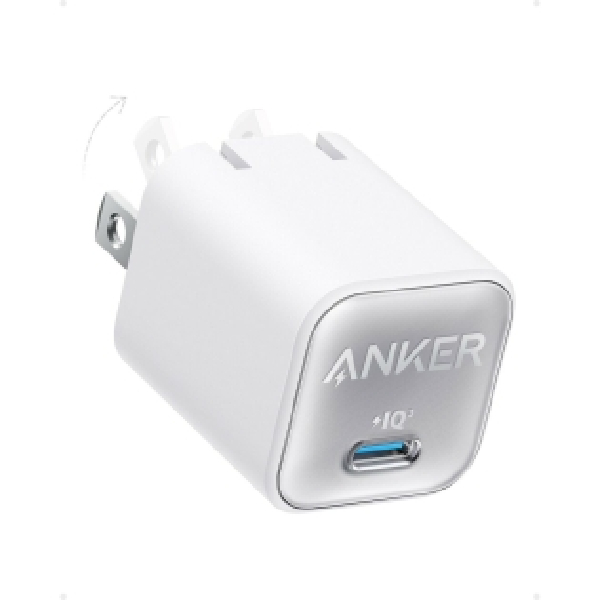 ΦΟΡΗΤΟΣ ΦΟΡΤΙΣΤΗΣ ANKER A2147G21 ΛΕΥΚΟ 30 W 1TEM ΦΟΡΗΤΟΣ ΦΟΡΤΙΣΤΗΣ ANKER A2147G21 ΛΕΥΚΟ 30 W 1TEM