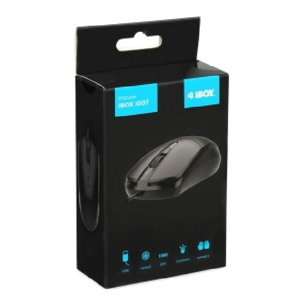 ΠΟΝΤΙΚΙ IBOX IMOF010 ΜΑΥΡΟ 1600 DPI 1ΤΕΜ ΠΟΝΤΙΚΙ IBOX IMOF010 ΜΑΥΡΟ 1600 DPI 1ΤΕΜ