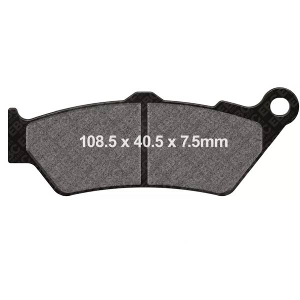 ΤΑΚΑΚΙΑ ΟΡΓΑΝΙΚΑ EBC FA209/2 XT660R ΕΜΠΡΟΣ ΤΑΚΑΚΙΑ ΟΡΓΑΝΙΚΑ EBC FA209/2 XT660R ΕΜΠΡΟΣ