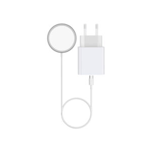 ΦΟΡΤΙΣΤΗΣ ΤΟΙΧΟΥ IPHONE 12 KSIX APPLE-COMPATIBLE ΛΕΥΚΟ 1ΤΕΜ