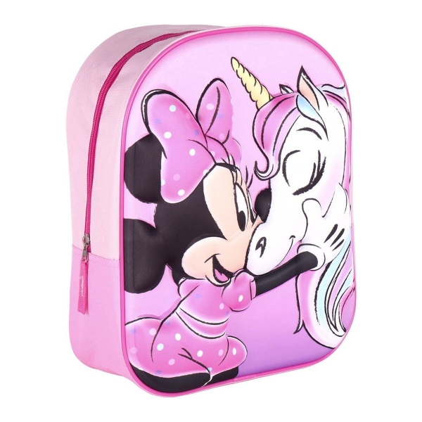 ΣΧΟΛΙΚΗ ΤΣΑΝΤΑ MINNIE MOUSE ΡΟΖ (25 x 31 x 10 cm) 1ΤΕΜ ΣΧΟΛΙΚΗ ΤΣΑΝΤΑ MINNIE MOUSE ΡΟΖ (25 x 31 x 10 cm) 1ΤΕΜ