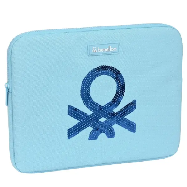 ΚΑΛΥΜΜΑ ΓΙΑ LAPTOP BENETTON SEQUINS ΑΝΟΙΧΤΟ ΜΠΛΕ 34 X 25 X 2 CM 1TEM ΚΑΛΥΜΜΑ ΓΙΑ LAPTOP BENETTON SEQUINS ΑΝΟΙΧΤΟ ΜΠΛΕ 34 X 25 X 2 CM 1TEM