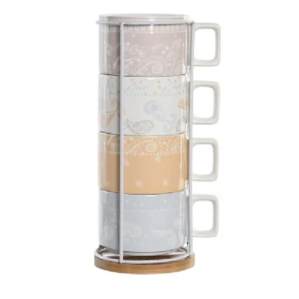 ΣΕΤ ΚΟΥΠΕΣ ΚΑΦΕ DKD HOME DECOR ΚΙΤΡΙΝΟ ΛΕΥΚΟ ΜΠΛΕ ΚΟΚΚΙΝΟ ΜΕΤΑΛΛΟ BAMBOO DOLOMITE 260ML 4TEM ΣΕΤ ΚΟΥΠΕΣ ΚΑΦΕ DKD HOME DECOR ΚΙΤΡΙΝΟ ΛΕΥΚΟ ΜΠΛΕ ΚΟΚΚΙΝΟ ΜΕΤΑΛΛΟ BAMBOO DOLOMITE 260ML 4TEM